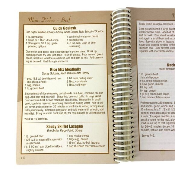 Dakota Gold Cookbook NDLA Celebrates 100 Years North Dakota Library Association - Picture 9 of 12